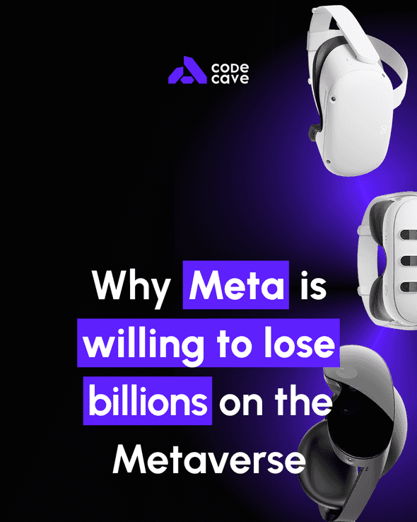 Why Meta is willing to lose billions on the Metaverse